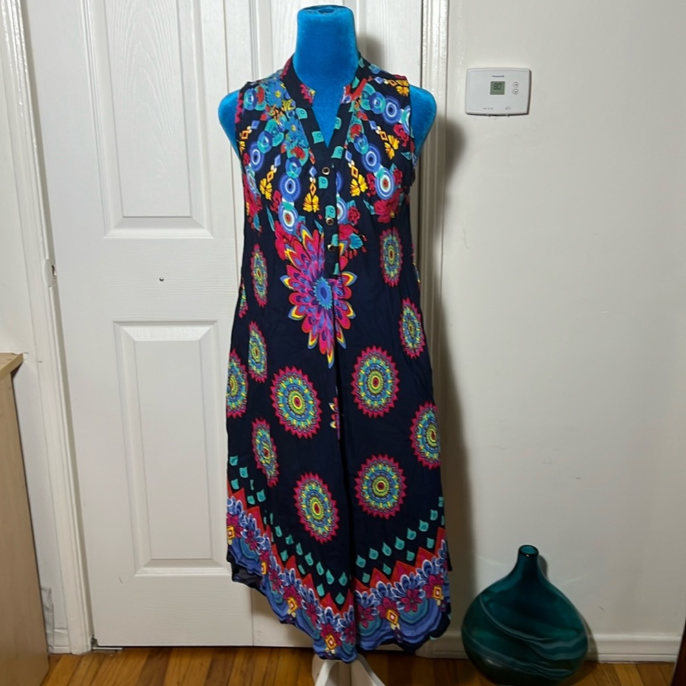 Seven Islands New York Floral Dress Small